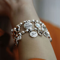 Pulsera Best Friends Color Plata  T. Única-216904 Pulsera Best Friends Color Plata  T. Única-216904 1